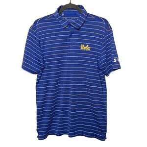Under Armour Men's Size Small UCLA Polo Shirt Heatgear Short Sleeve Embroidered